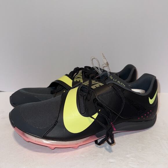 Nike Air Zoom Long Jump Elite Shoes Pink Black Mens Size 11 CT0079-001 - Picture 8 of 13